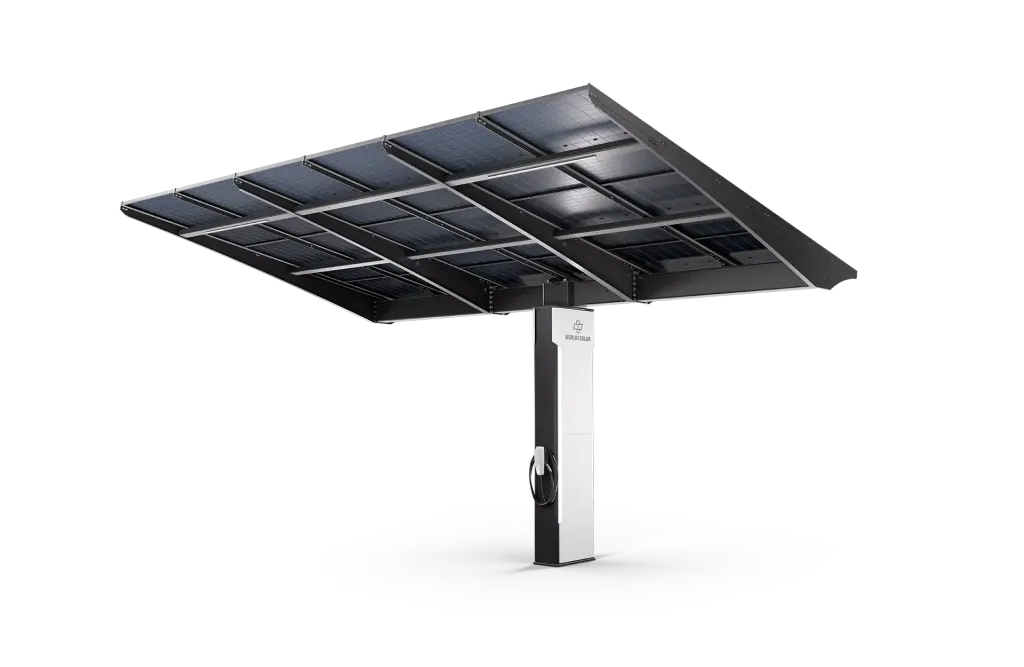 Solar Energy and Vehicle Protection Combined