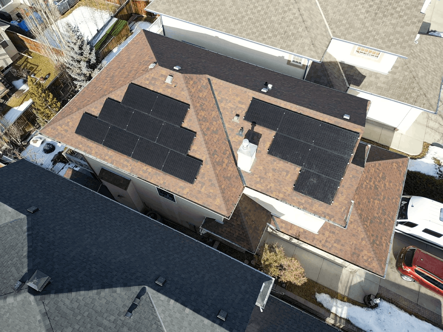 Residential Solar Install Calgary